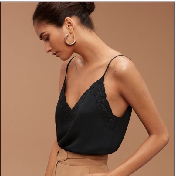 Babaton “Everly” blouse cami in black - Picture 2 of 6